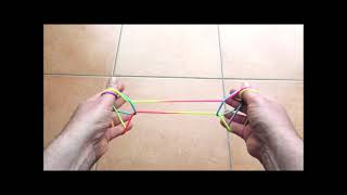 Japanese string figure "Gum", simulating an elastic band screenshot 3