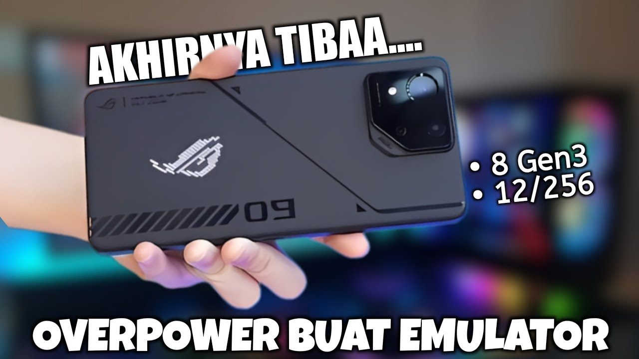 😱 AKHIRNYA DATANG JUGA... Auto Lancar Main Emulator Pake Asus Rog 9 Fe ...