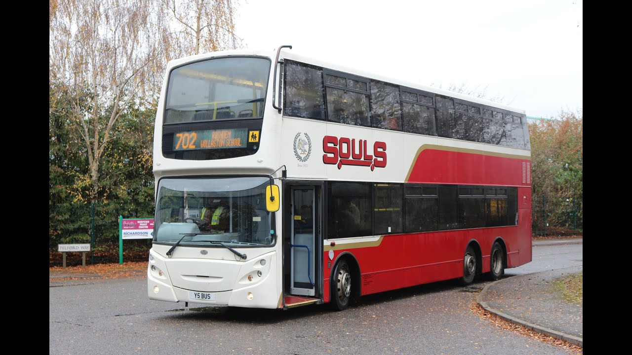 (Full Route Visual) Souls Coaches (ExDublin Bus) Volvo B9TL (Y5