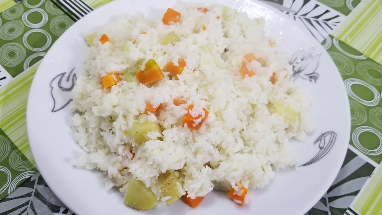 Vegetable Rice Recipe YouTube