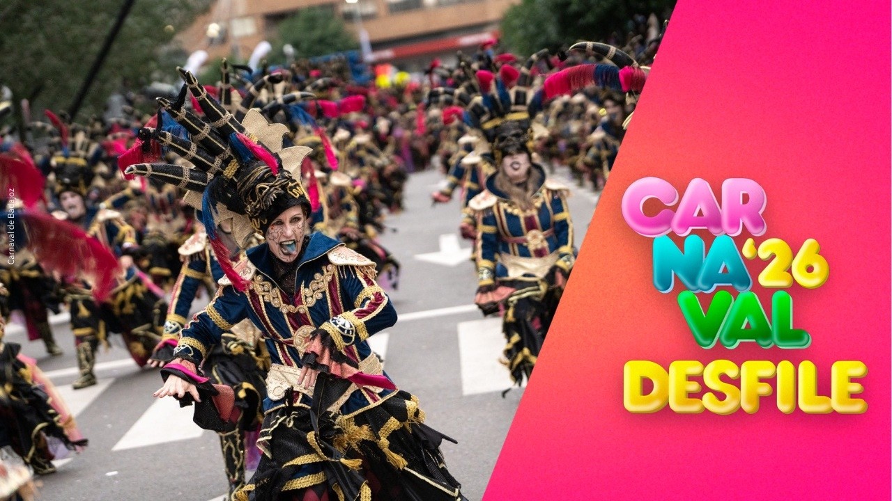 [4K] CARIBE | COMPARSA | Desfile de carnaval de Badajoz 2026