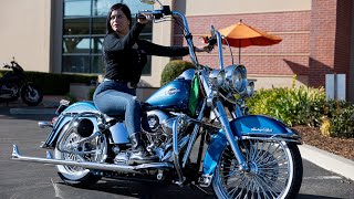 Vikla Chikla's Gangstered Heritage Softail HarleyDavidson