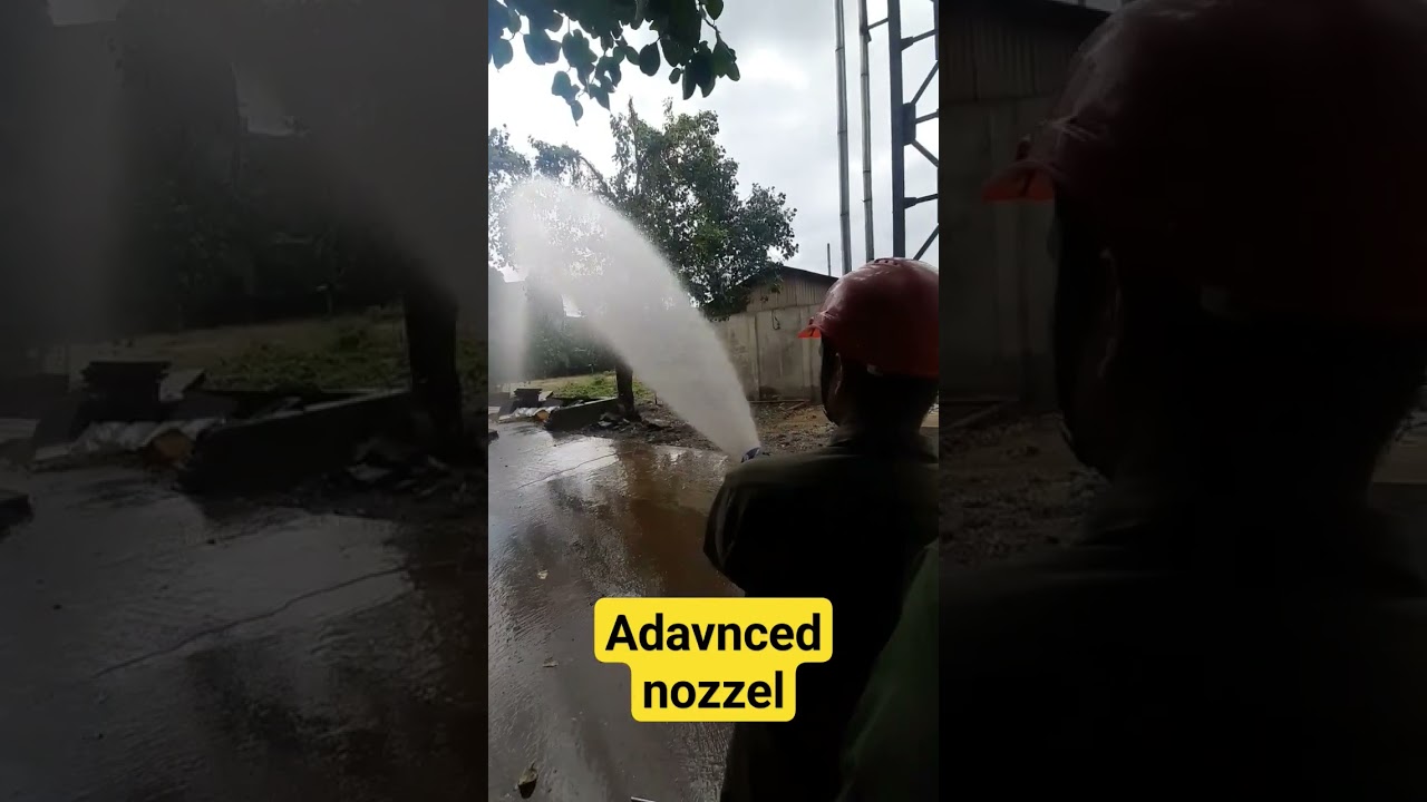 advanced nozzle for fire fighting   