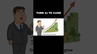 TURN $1 TO $1000 #financevideo #finance #shorts