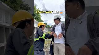 Foreman Got Scared of the New Project! 😂#filipino