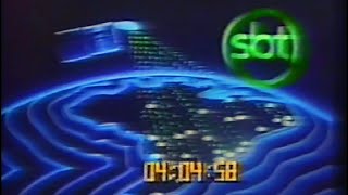 1995 - Vts Antigos - Vinheta Sbt Encerramento Das Transmissões