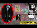 CURSED SQUIDWARD.EXE IS AFTER ME! HIDING FROM SQUIDWARD.EXE AT ABANDONED FACTORY(MISSING GIRL)