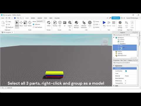 HOW TO MOVE A MODEL (Moving Model)