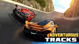 Crazy speed car ch1-10 |  amazing video | Adventures tracks and road | amazing control screenshot 5
