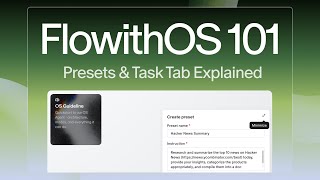 Famous FlowithOS for Beginners: Master the Presets & Task Tab Net Worth