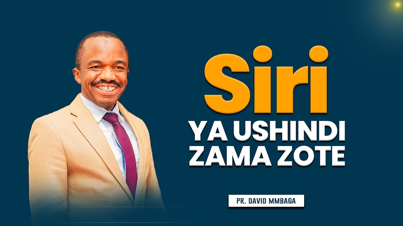 🔴#LIVE : 27.02.2026 : SIRI YA USHINDI ZAMA ZOTE || PR. DAVID MMBAGA