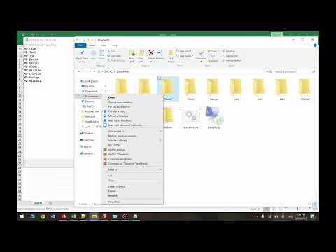 Create 100+ Folders in Under 1 Minute Using Excel And PowerShell! (Automation Trick)