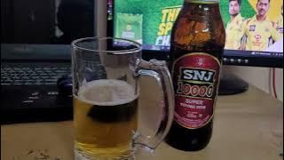 SNJ strong beer review| #SNJ #beer #alcohol #indian