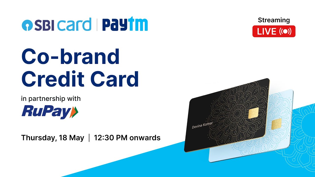 Launch Of Paytm SBI Card On The RuPay Network YouTube launch-of-paytm-sbi-card-on-the-rupay-network-youtube