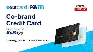 Launch Of Paytm Sbi Card On The Rupay Network