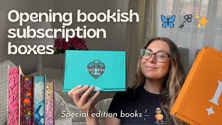 Opening Bookish Subscription Boxes | Forbidden Wing & Illumicrate 🗝️✨