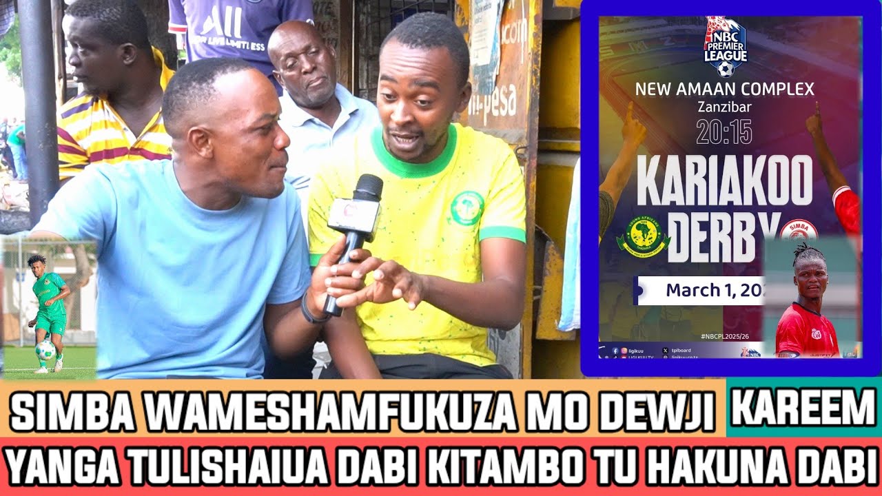KAREEM|YANGA TULISHAIUA DABI HAKUNA DABI TENA|KOCHA WETU NDIO KAMUUA MUDATHIR|AHLY WATOLEWE ROBO TU😂