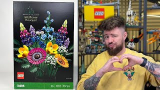 BUKIET Z POLNYCH KWIATÓW 🌸 LEGO ICONS 10313 RECENZJA