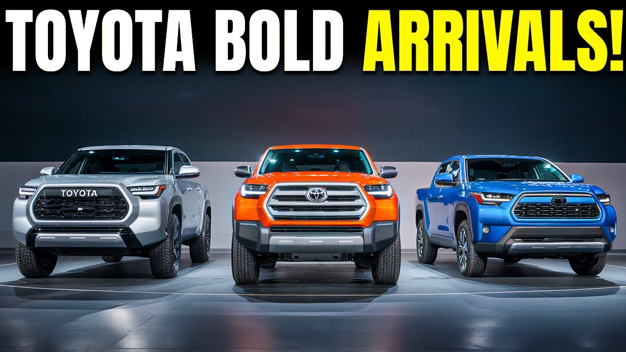 Toyota Just Revealed THREE New Pickup Trucks For 2025 - YouTube