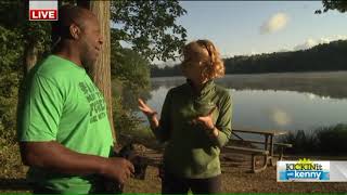 Go take a hike! That's what Kenny's doing at the Hinckley Reservation
