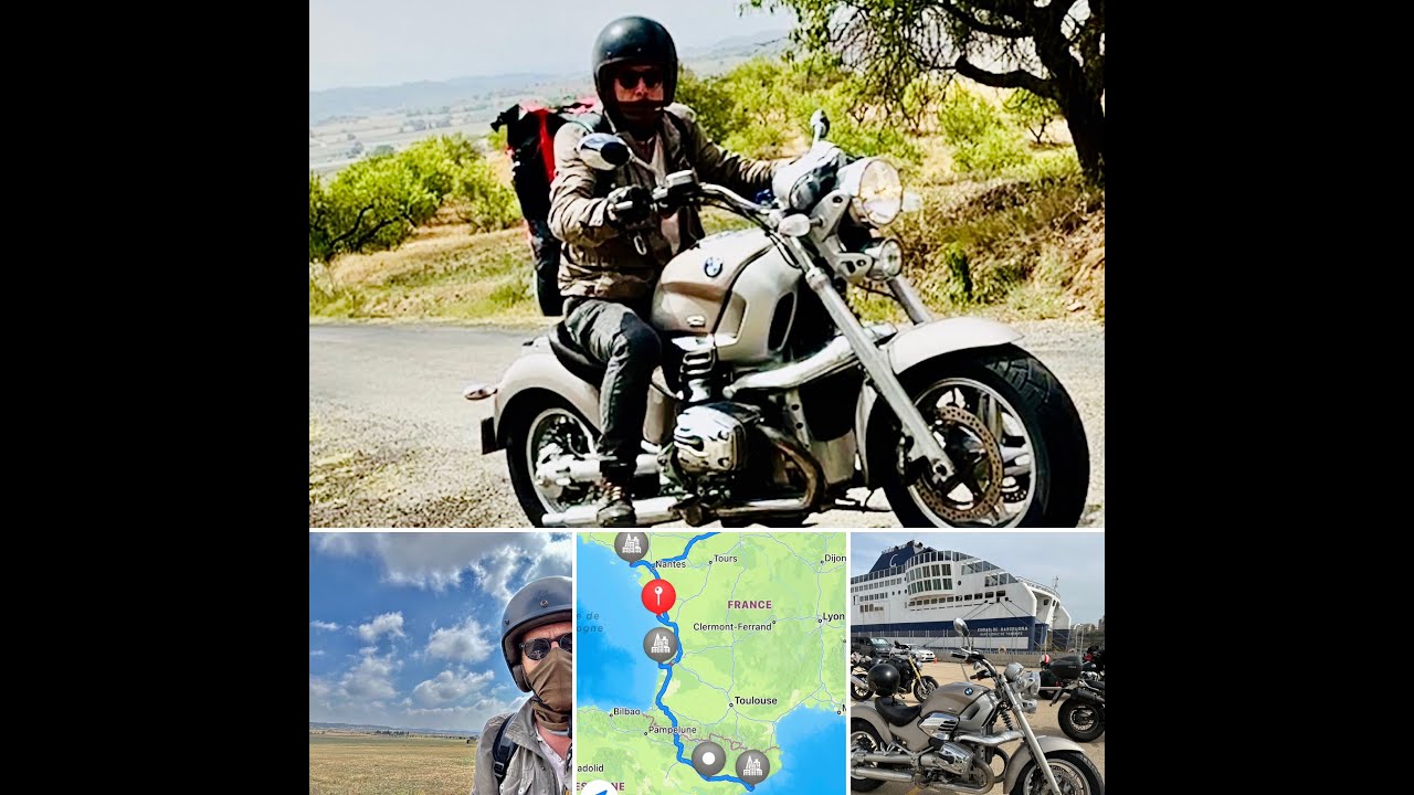 Minorque Paris en moto BMW R1200C - jflardy