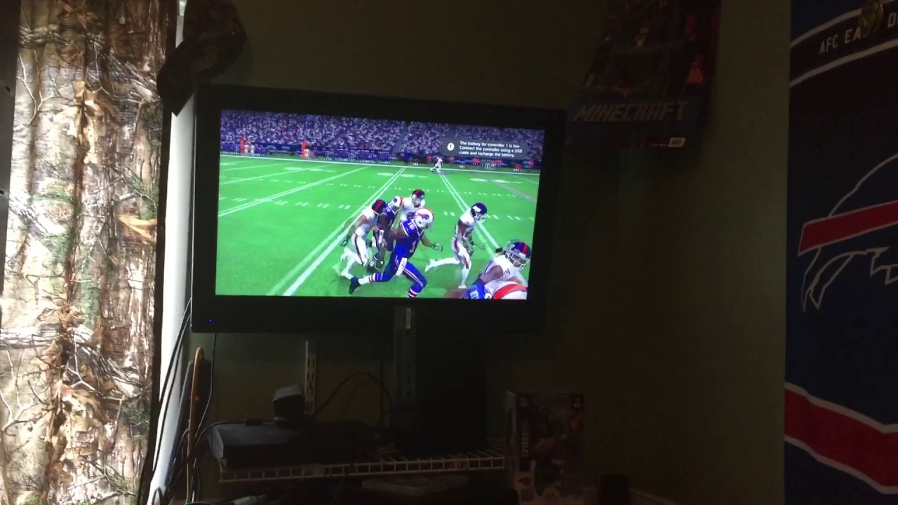 Sammy Watkins over the top of 3 people