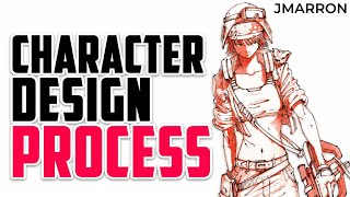 My Character Design Process…