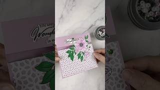 Quick and Easy Fun Fold Card ✂️🌿✨ ASMR