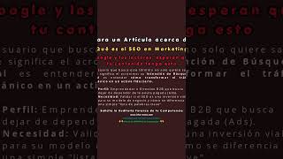 Axioma de Lector   - Qué es el SEO en el Marketing