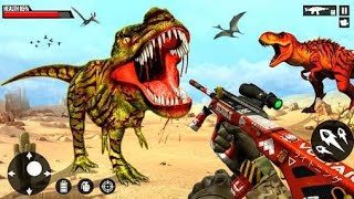 Dino Hunting Games Hunter 3D -Trex Hunt in Africa-Wild Safari Hunting New Android Gameplay screenshot 5