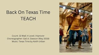 Back On Texas Time--Teach