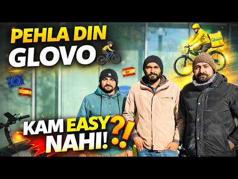 First Time Glovo Delivery Easy Hai Ya Hard?EuropeSpain