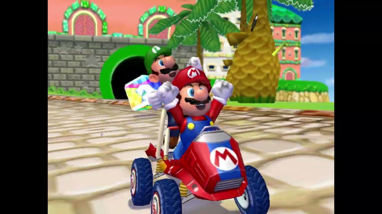 Mario Kart Duble Dash But Nothing Interesting Happens