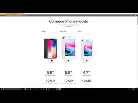 iPhone X, iPhone 8 , iPhone 8 Compared and Explained. - YouTube