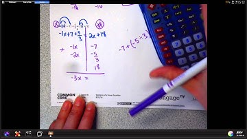 Mod 4 Lesson 6: Solutions of Linear Eq