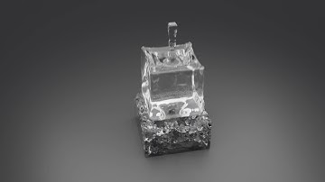 Flip Fluid simulation motion blur test