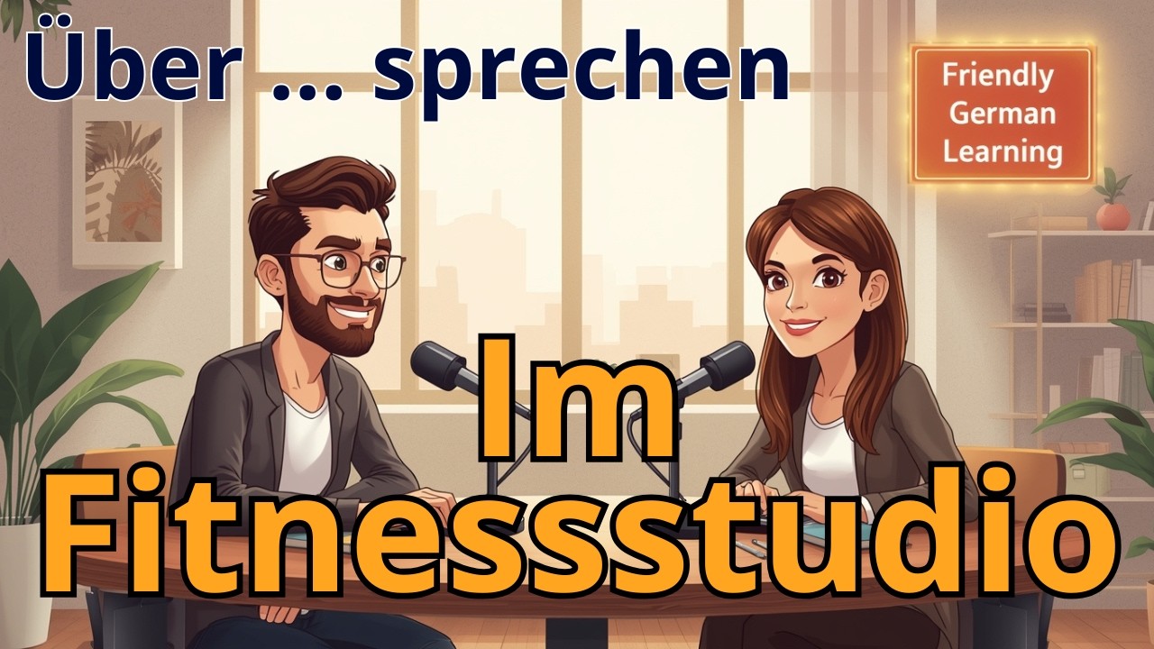 Learn German through dialogues | Im Fitnessstudio | How to Talk About Fitness & Gym in German