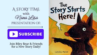 Read Aloud: The Story Starts Here 📔🧸🌙✨ Subscribe for a New Story Daily! #bedtimestories #storytime