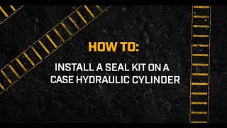 Case Cylinder Seal Kit Install Guide | How To by Broken Tractor.