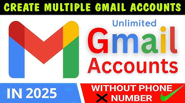 How to Create Unlimited Gmail & Google Accounts Without Phone Number Verification (2025 Guide)