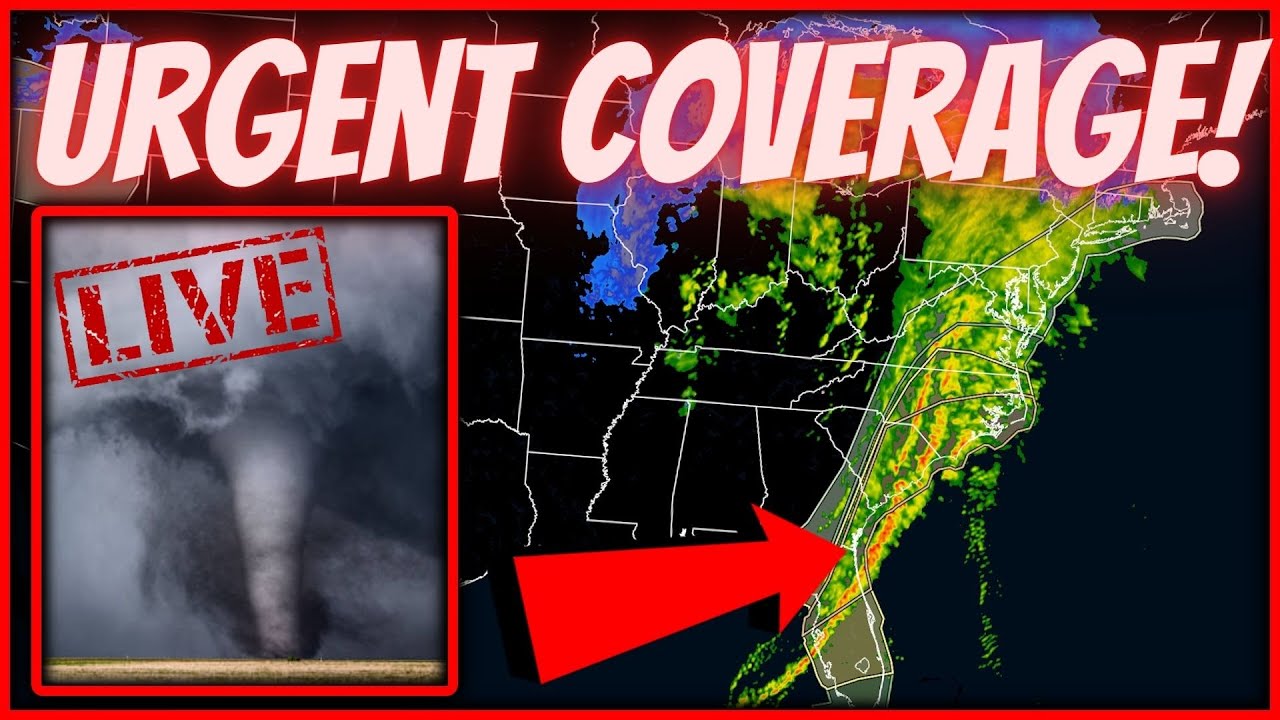 🔴BREAKING - A Few Strong Tornadoes, Widespread Damaging Winds & Hail ...