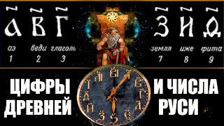 КАКИЕ ЦИФРЫ БЫЛИ НА РУСИ ДО АРАБСКИХ.И ПОЧЕМУ МЫ ГОВОРИМ ПЯТНАДЦАТЬ?