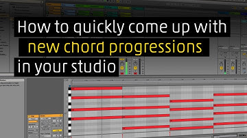 How to quickly come up with new Chord Progressions in your Studio