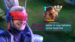 GOODBYE BUFFED PAQUITO☠️ THIS SABERPHOBIA IS THE BEST COUNTER FOR PAQUITO RIGHT NOW