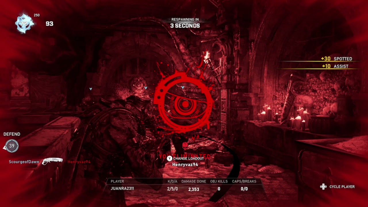 Gears 5 - Hivebuster Dizzy Character Multiplayer Skin Gameplay