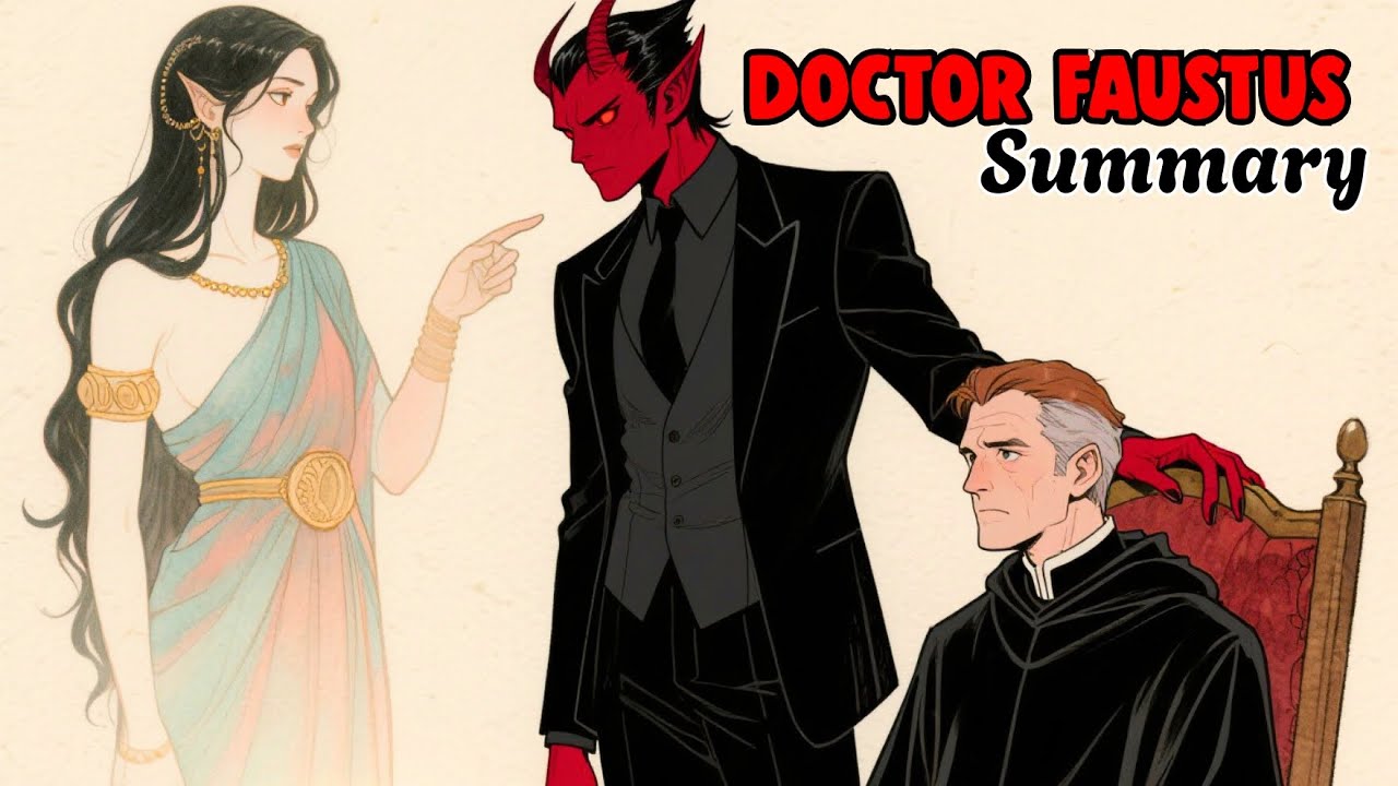 Doctor Faustus Full Summary | Christopher Marlowe Tragedy Explained