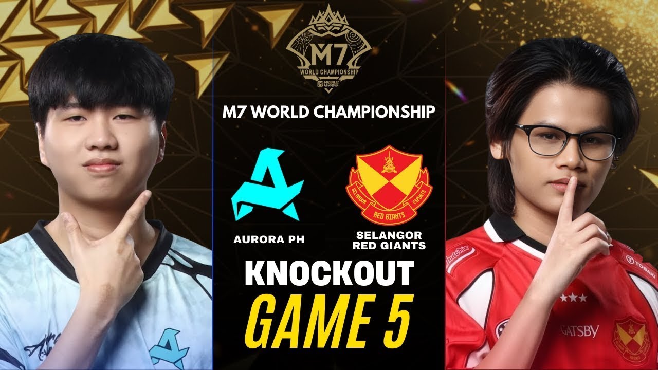 AURORA PH vs SELANGOR RED GIANTS GAME 5 M7 KNOCKOUT STAGE DAY 3 | RORA vs SRG