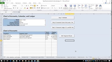 Oracle Cloud GL Rapid Implementation