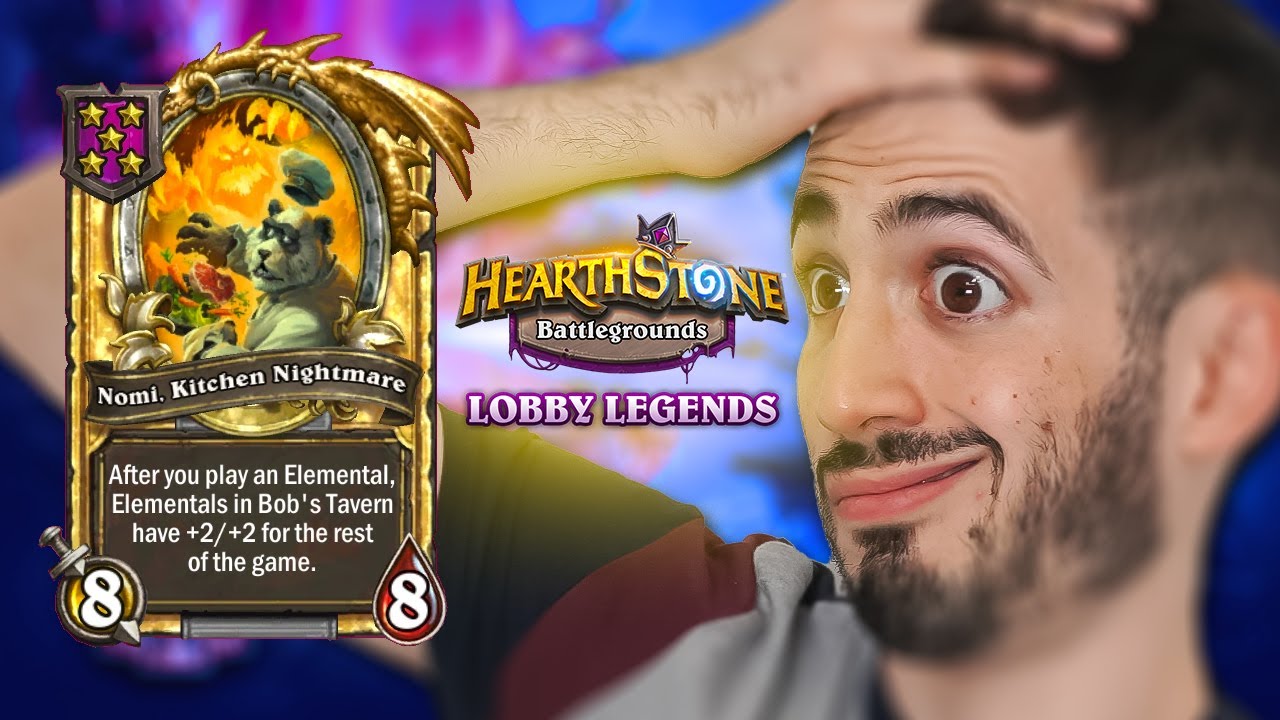 Early Golden Nomi in Lobby Legends | Rdu Hearthstone Battlegrounds - YouTube
