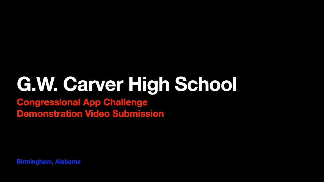 2023 Congressional App Challenge Video - YouTube